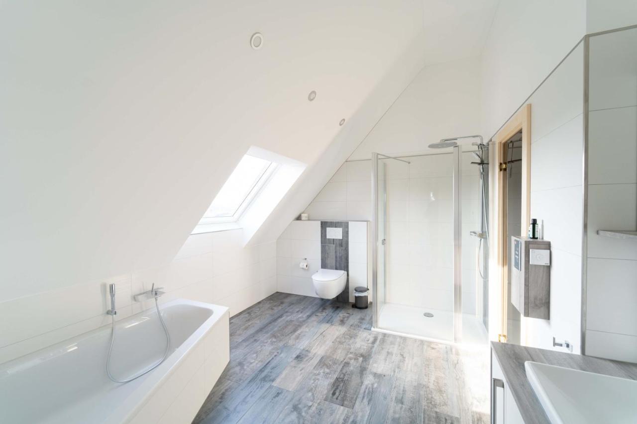 Ferienhaus Seeblick Am Harkebruegger See Mit Sauna Und Kamin Barssel  ภายนอก รูปภาพ
