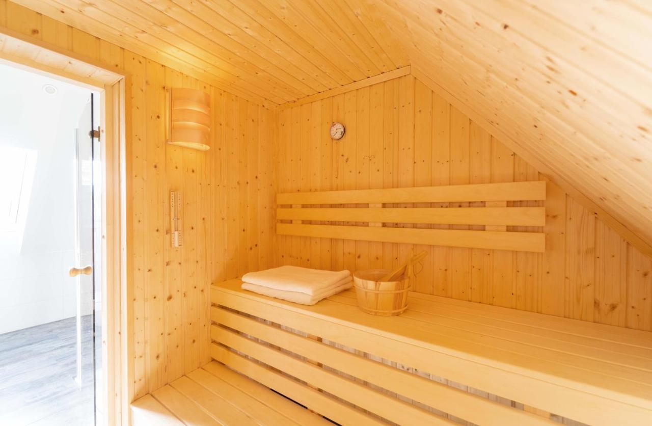 Ferienhaus Seeblick Am Harkebruegger See Mit Sauna Und Kamin Barssel  ภายนอก รูปภาพ